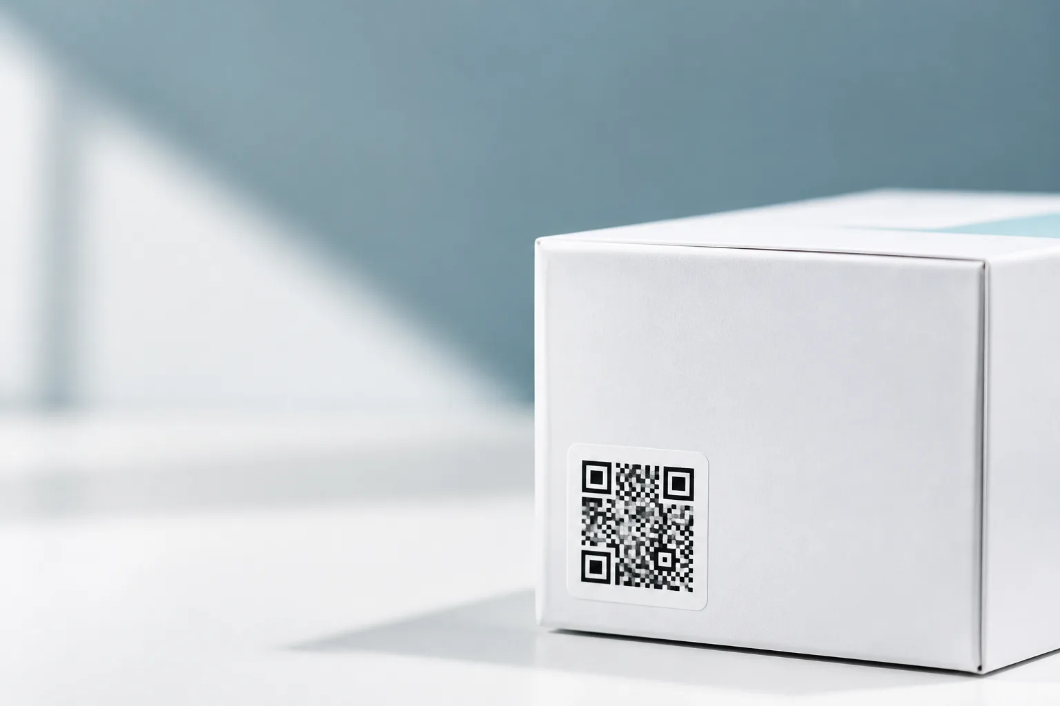 Emballage produit avec QR code pour le Digital Product Passport Verisav